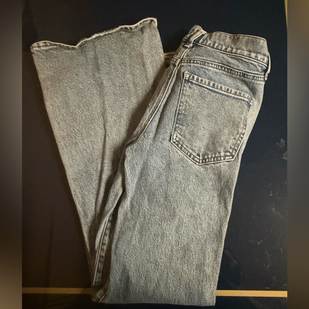 Express Mid Rise 70s Flare Womens Jeans